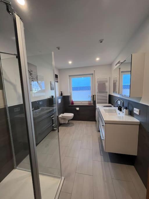 Modern Und Rustikal Mit Kamin Ferienwohnung Kohlert Бад Берлебург Екстериор снимка